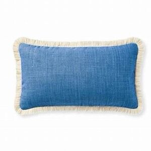 NWT Serena & Lily Bowden pillow cover in Capri